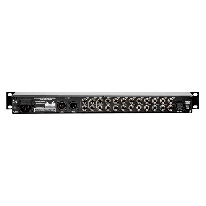 ART MX822 - Eight Channel Stereo Rackmount Mixer