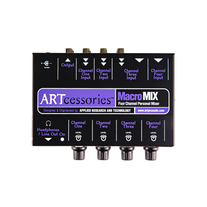 ART MacroMix - Four Channel Line Mixer