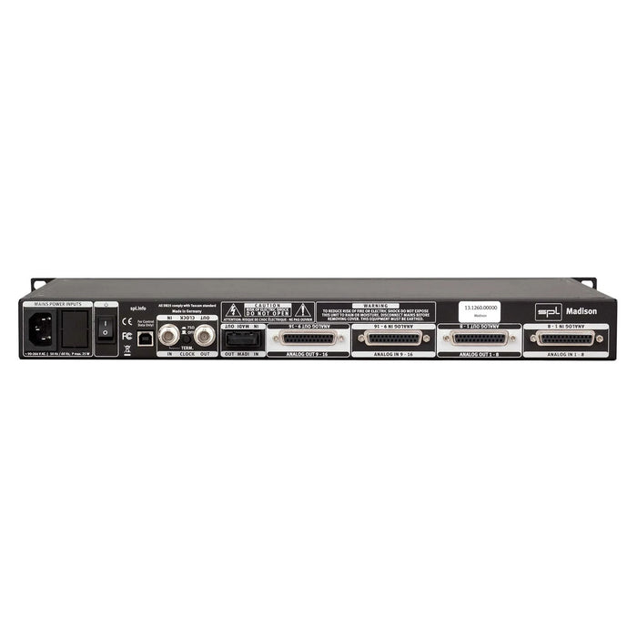SPL Madison - AD/DA Converter and MADI Interface