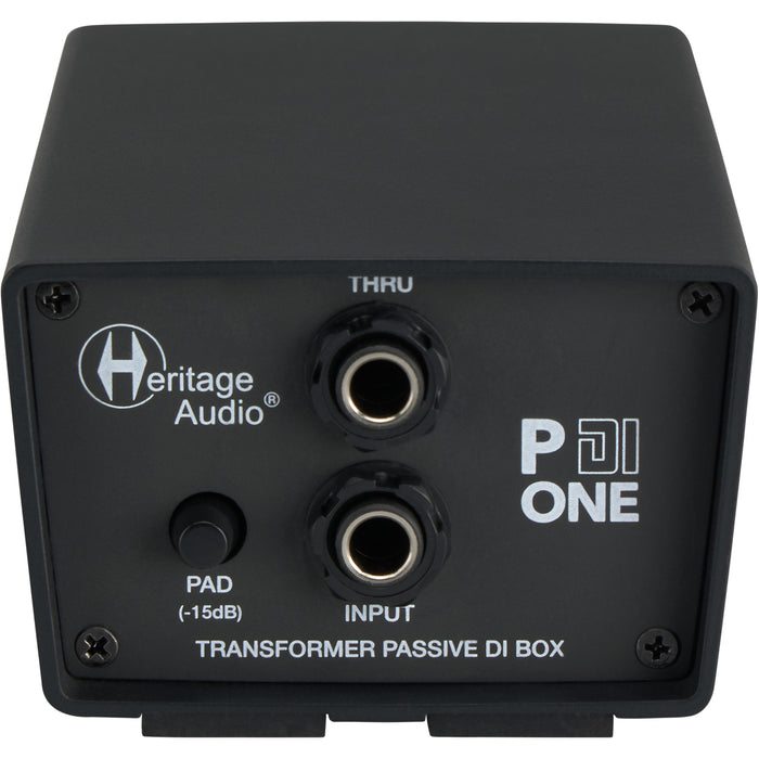 Heritage Audio P DI ONE - Single channel Passive DI Box