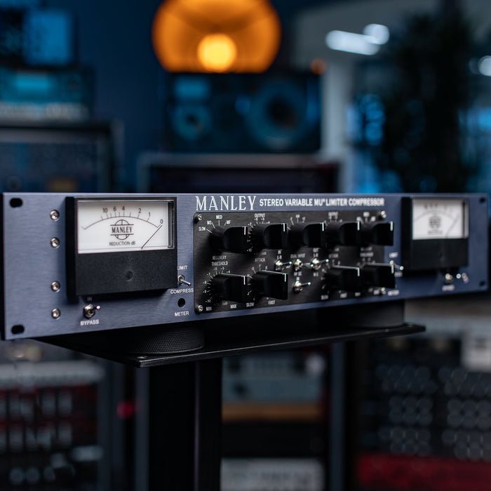 Manley VARIABLE MU Stereo Compressor Mastering Version Detented + MS Option - B-Stock