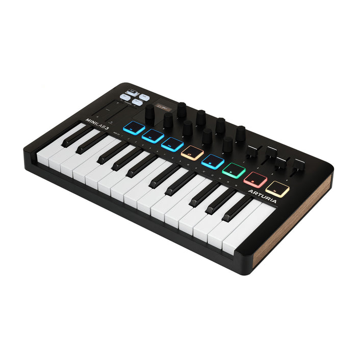 Arturia MiniLab 3 Black - Universal MIDI Controller