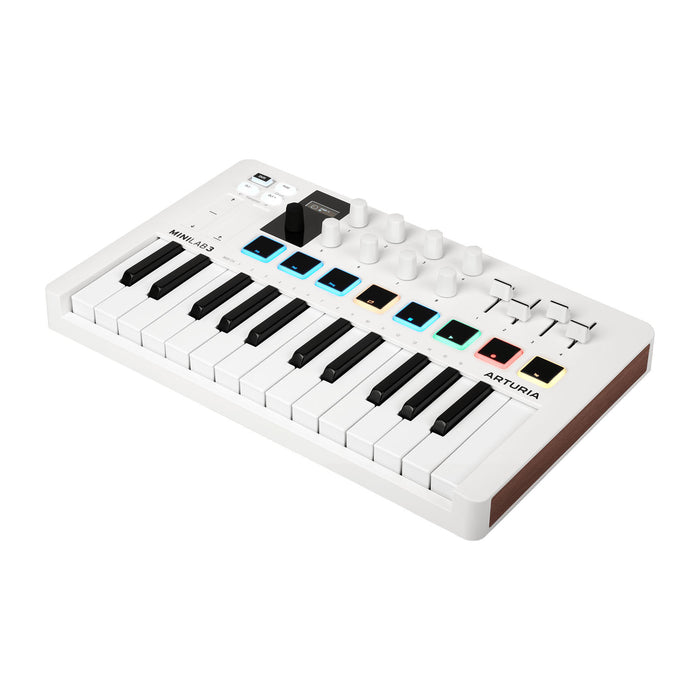 Arturia MiniLab 3 White - Universal MIDI Controller