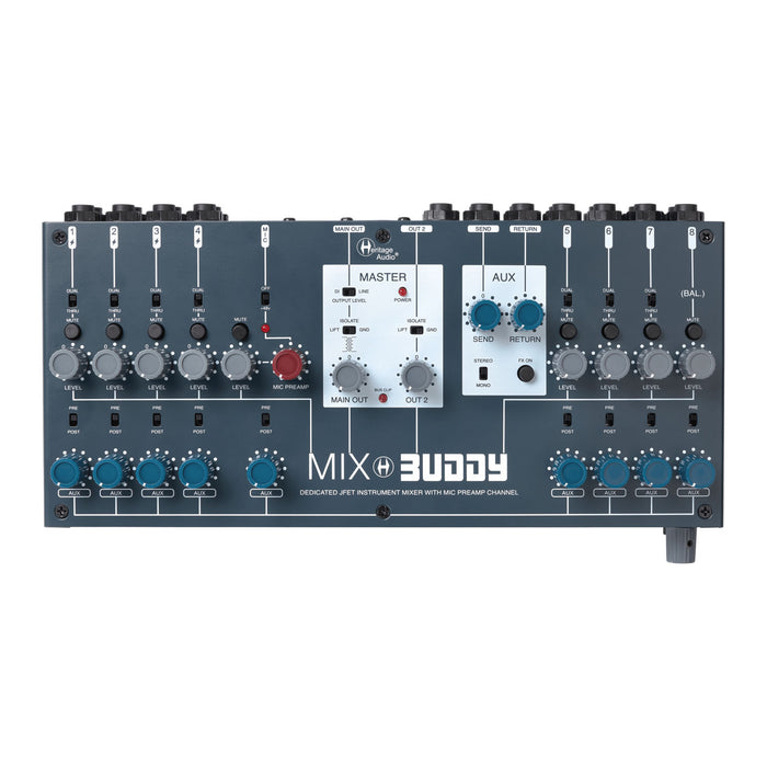 Heritage Audio Mix Buddy - Instrument Mixer with Mic Preamp