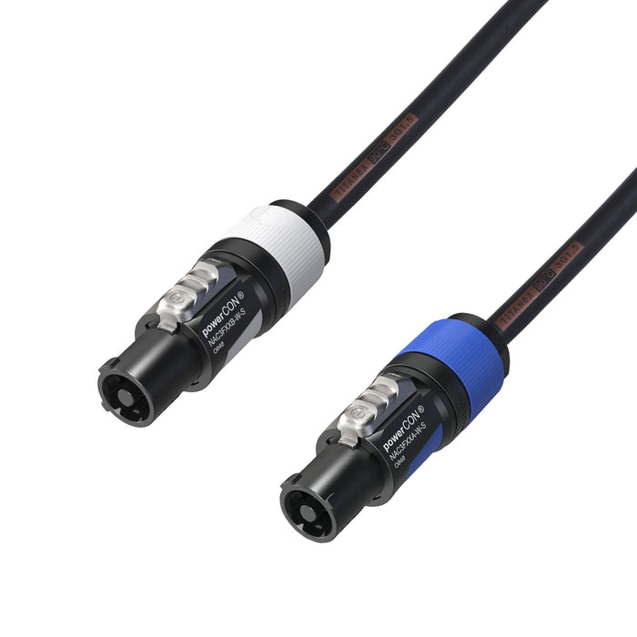 Studiocare Neutrik Powercon Link True1 Blue Powercon (NAC3FXXA-W-S) to True1 White Powercon (NAC3FXXB-W-S) Cable