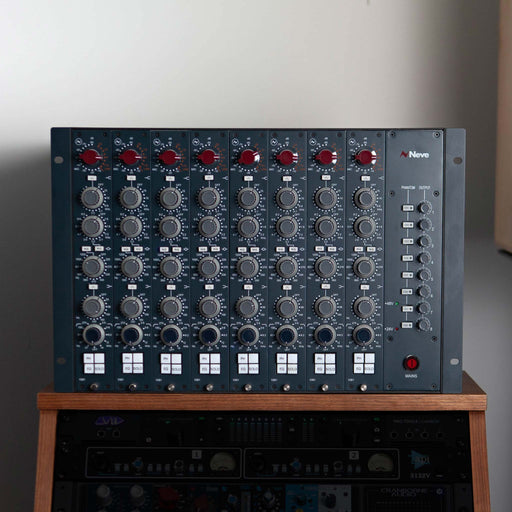 AMS Neve 1081 8 Way Rack Complete - 8 x Classic Mono Modules housed in 7U 8 slot Rack (Special Price / Cancelled Order)