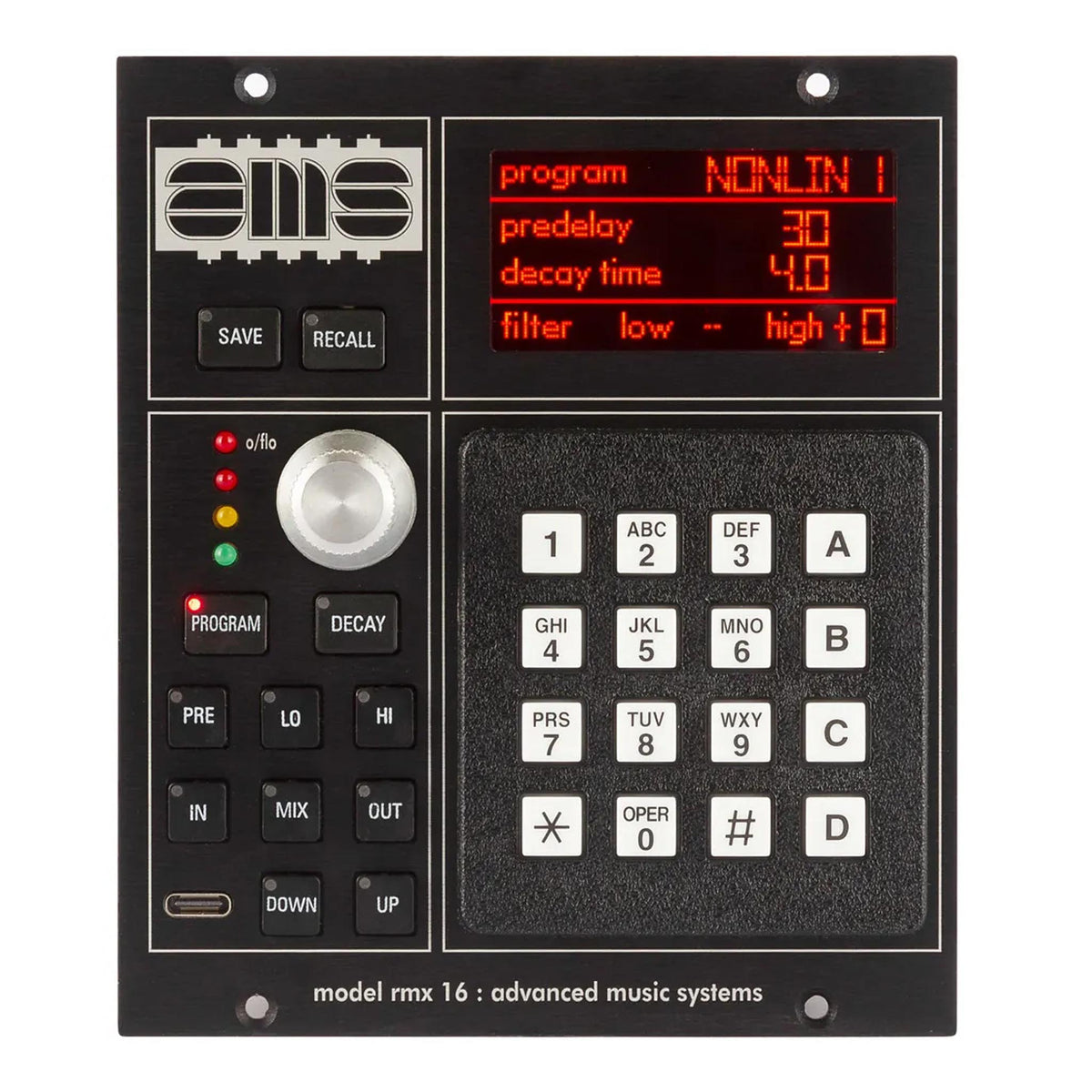 AMS Neve RMX16 500 Digital Reverb 500 Series Module — Studiocare