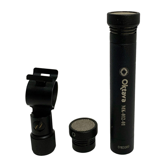 Oktava MK-012 Condenser Microphone with Single Capsule (Hypercardioid) - Black - Used