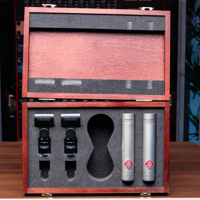 Neumann KM184 Stereo Set - Cardioid Microphones - Nickel (Used)