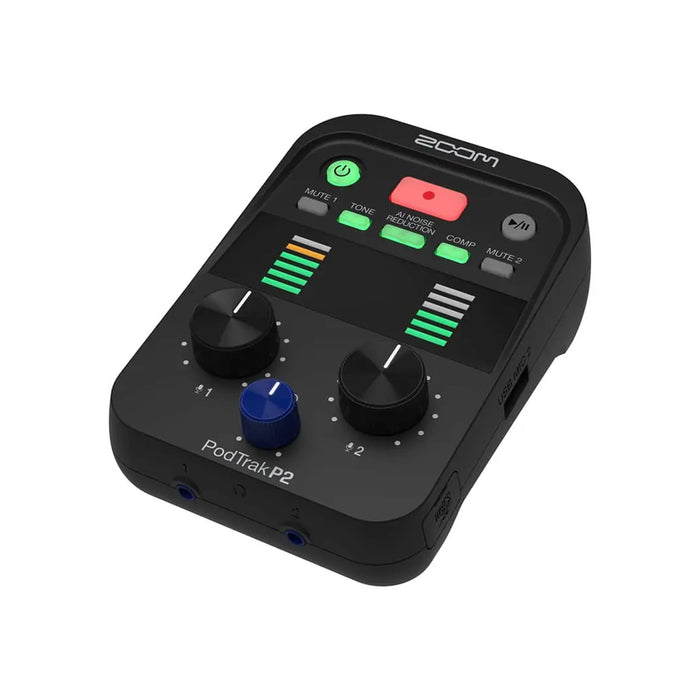 Zoom PodTrak P2 Podcast Recorder