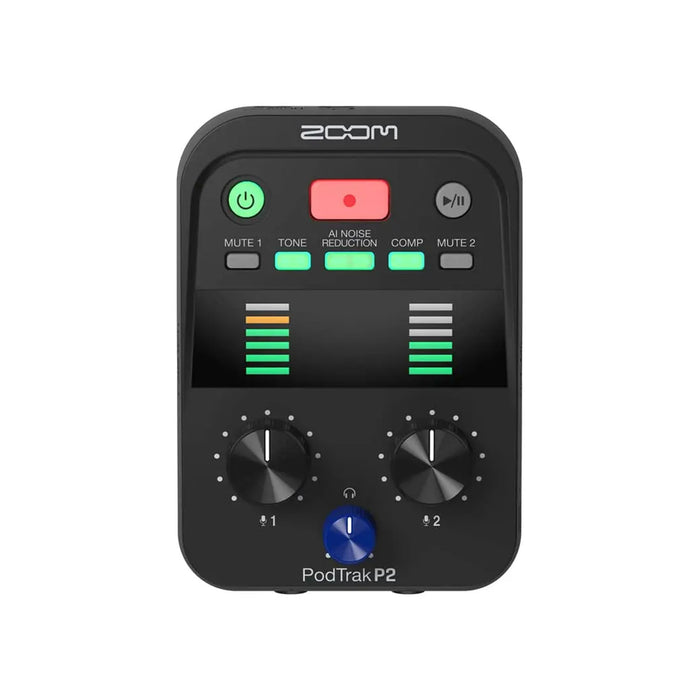 Zoom PodTrak P2 Podcast Recorder