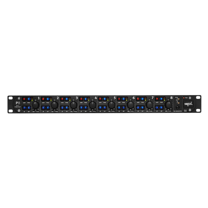 SPL P8 ADC - Eight-Channel Microphone Preamp with AD Converter
