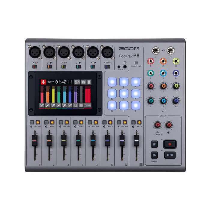 Zoom PodTrak P8 Podcast Recorder