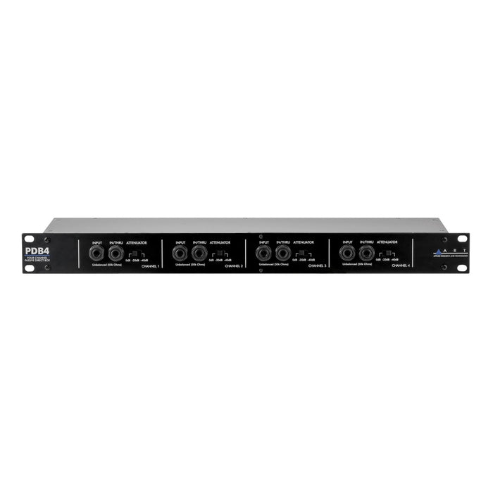 ART PDB4 - Four Channel Rackmount DI
