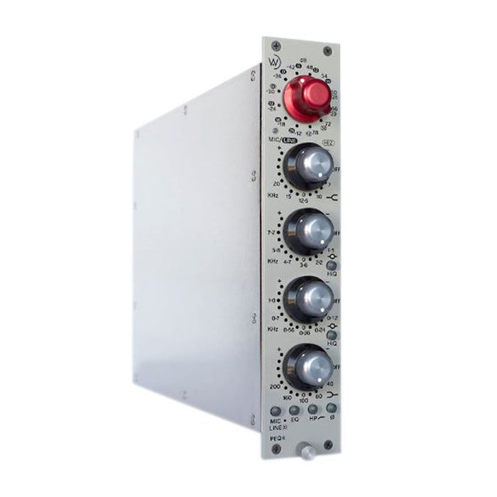 Wunder Audio PEQ4 - 4-band Mic Pre/EQ Module (Requires Rack)