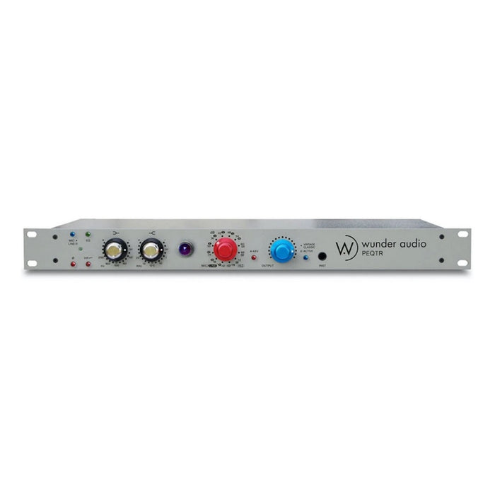 Wunder Audio PEQTubeR - Rackmount Tube Mic Pre/EQ (Requires PSU & DC Cable)