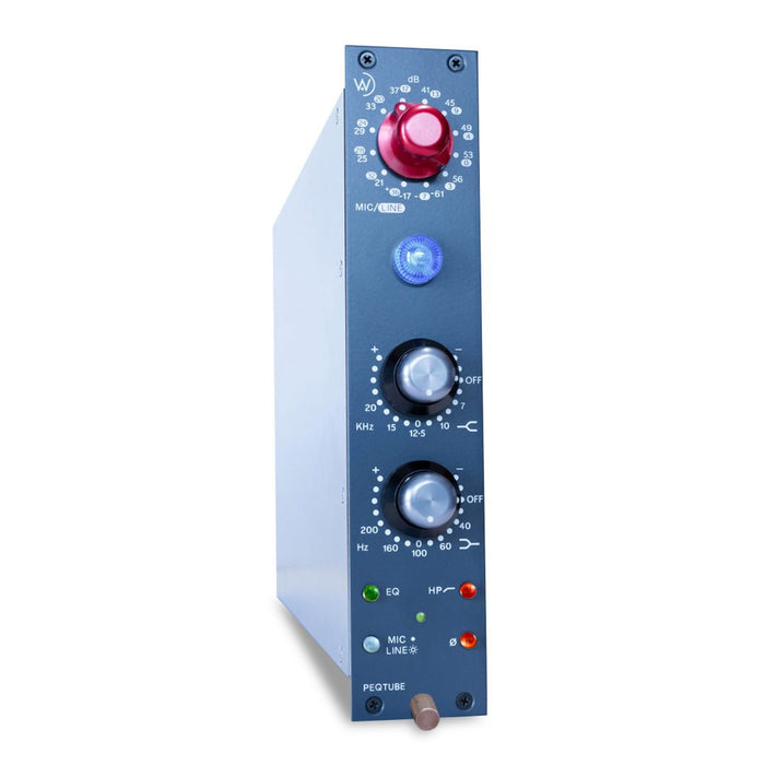 Wunder Audio PEQTube - Tube Mic Pre/EQ Module (Requires Rack)