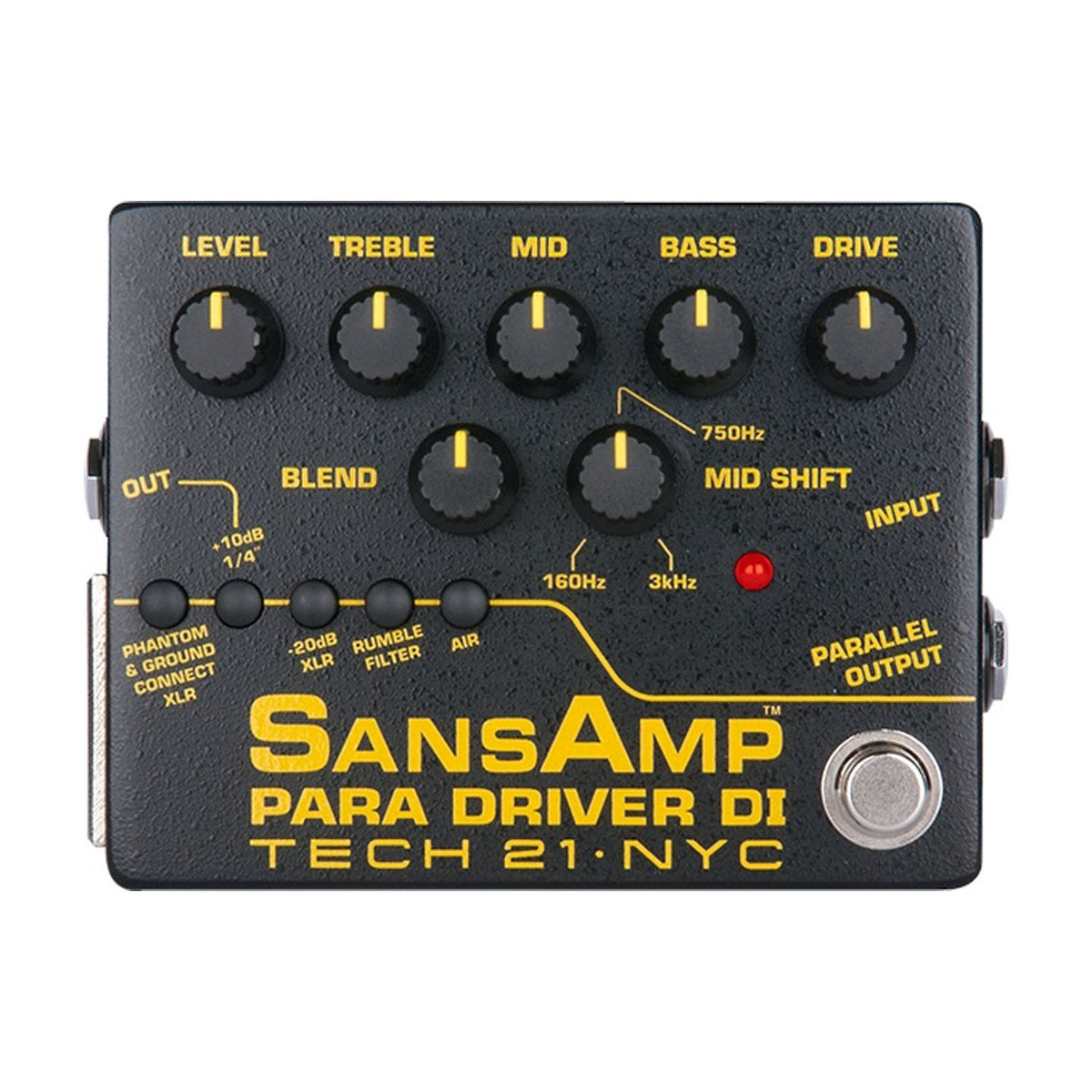 SansAmp PARA DRIVER DI - Instrument Pre-Amp with Parametric EQ