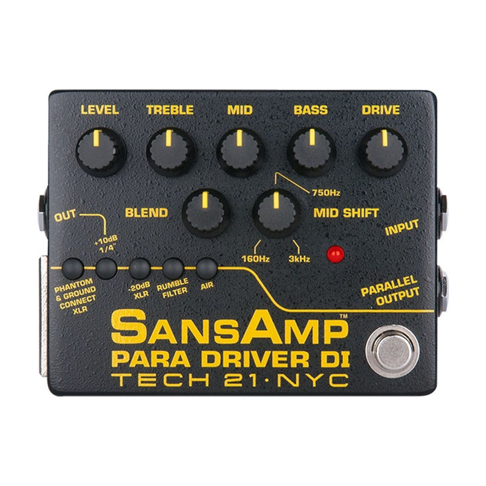 SansAmp PARA DRIVER DI - Instrument Pre-Amp with Parametric EQ