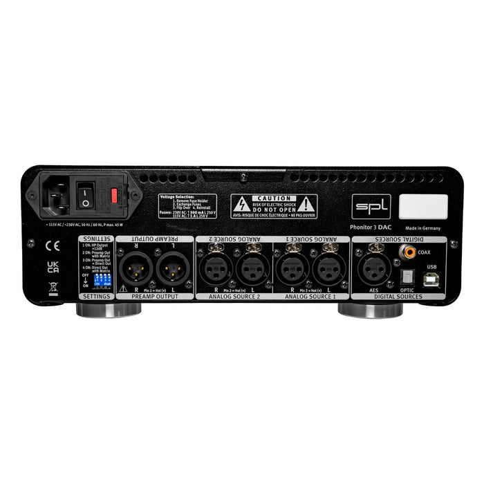 SPL Phonitor 3 DAC - Headphone Monitoring Amplifier
