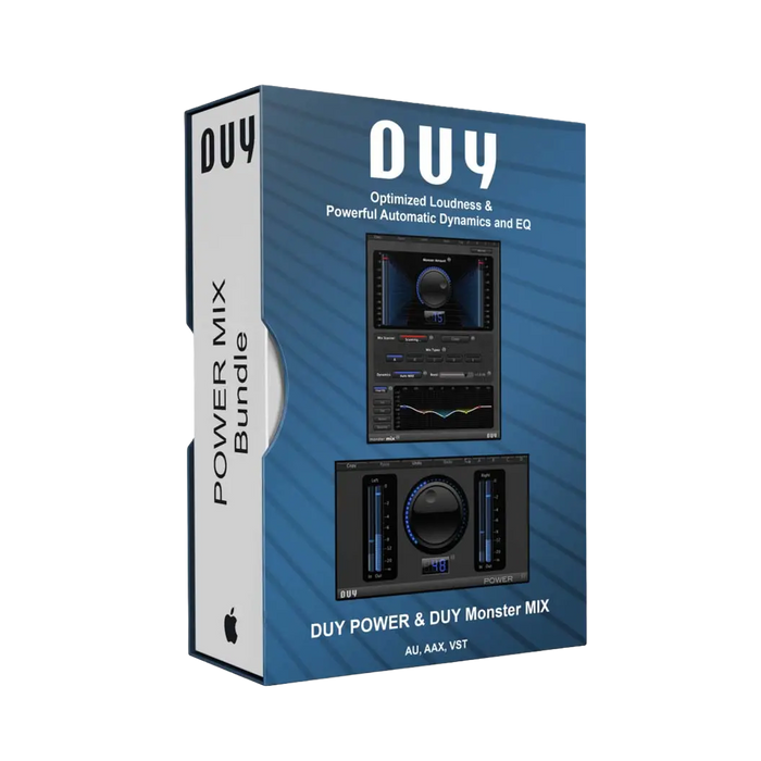 DUY Power Mix Bundle - Optimized Loudness & Automatic Dynamic & EQ Plugin Bundle