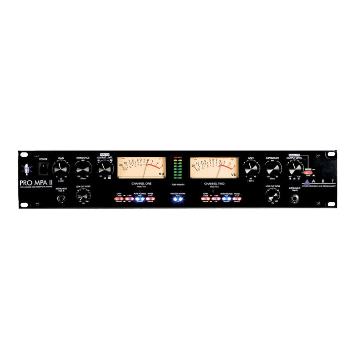 ART Pro MPA-II - Two Channel Tube Preamp