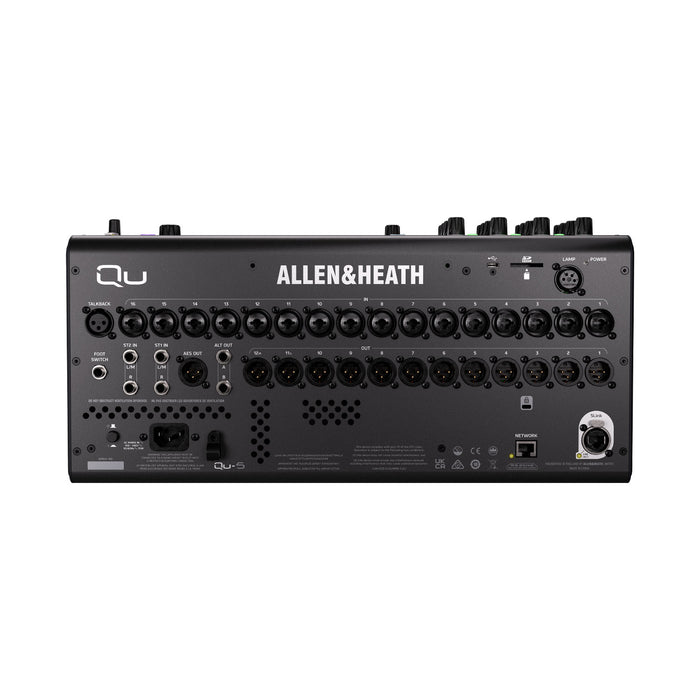 Allen & Heath Qu-5 - Compact 38in/24out 96kHz Mixer
