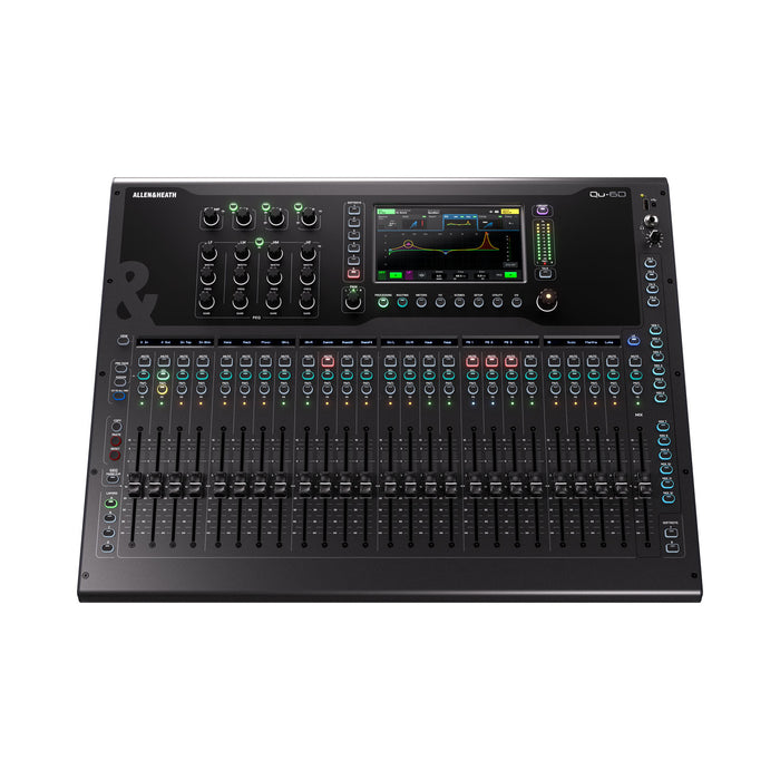 Allen & Heath Qu-6D Compact 38in/24out 96kHz Mixer with Dante