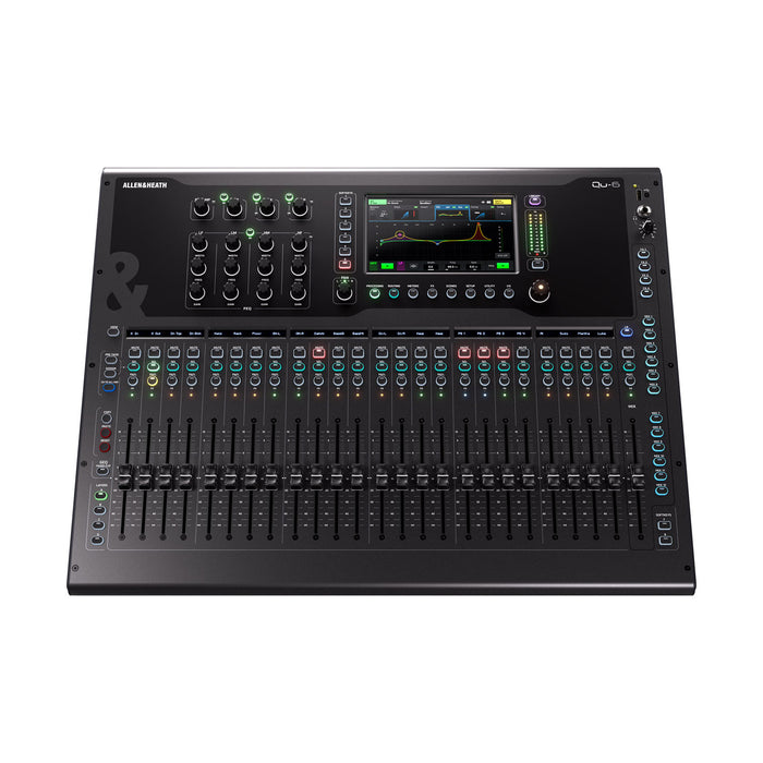 Allen & Heath Qu-6 Digital - Compact 38in/24out 96kHz Mixer