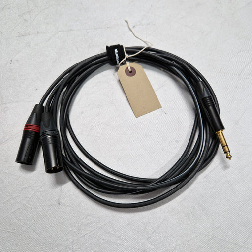 2m Mogami TRS to L&R 2x XLR Split Cable