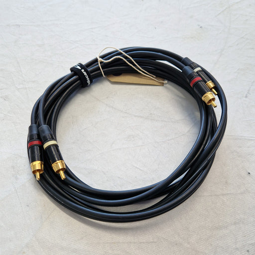 2.5m Mogami Dual Phono to Dual Phono Cable