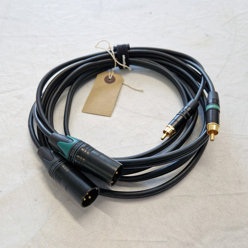 3m Mogami Dual Male XLR to Dual Phono Cable