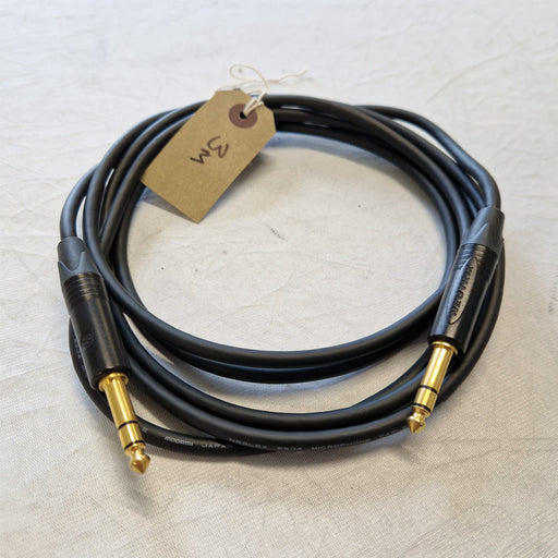 3m Mogami TRS Stereo Jack Cable