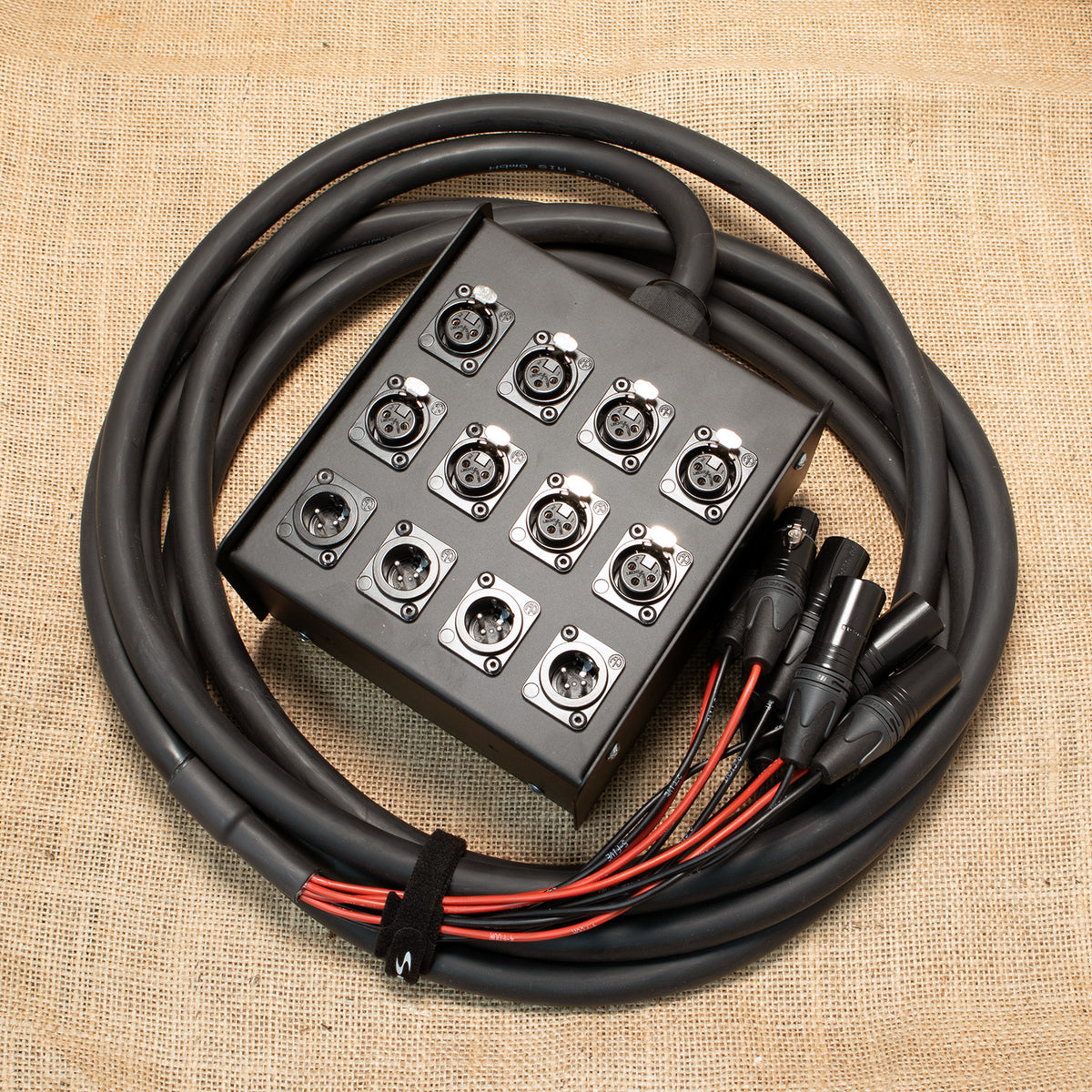 Hiloto 「NewLevelUnlocked」 Special Box Klotz & Neutrik 12-way 8/4 Stagebox Loom - 5m — Studiocare