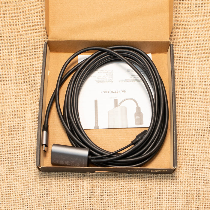 Lindy 5m USB 3.1 Type C to C Active Extension