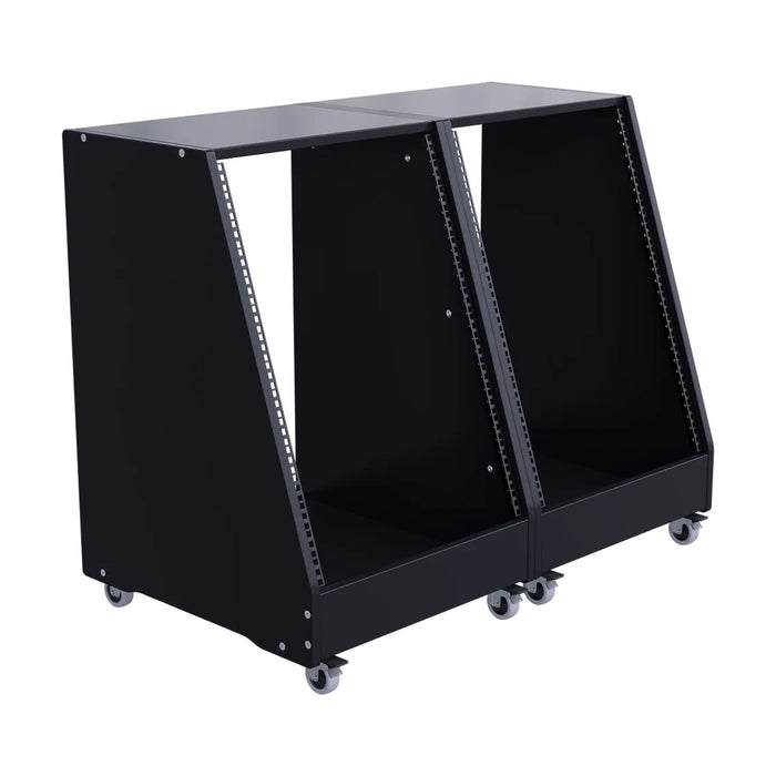 Buso Audio Rack and Roll Double - Professional Mobile Dual Rack
