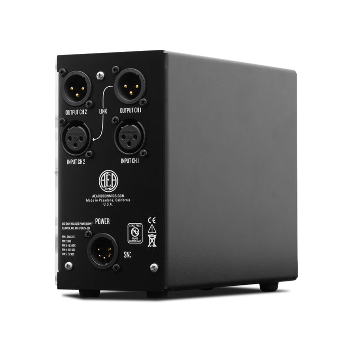 AEA SnaqBox - Two-Channel 500 Series Chassis Clear Sideplate (Clear)