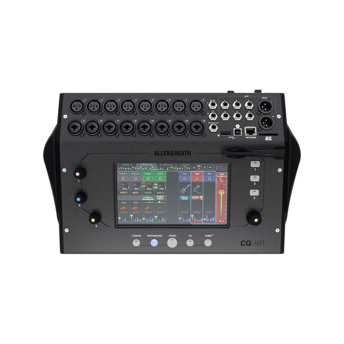 Allen & Heath CQ-18T Ultra-Compact 18in / 8out Digital Mixer with Wi-Fi
