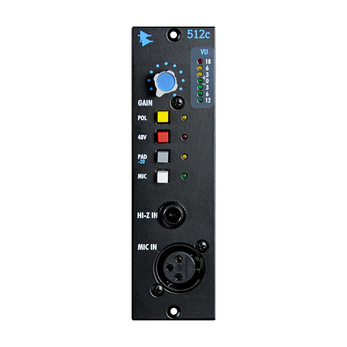 API 512C - 500 Series Mic Line Preamp/DI — Studiocare