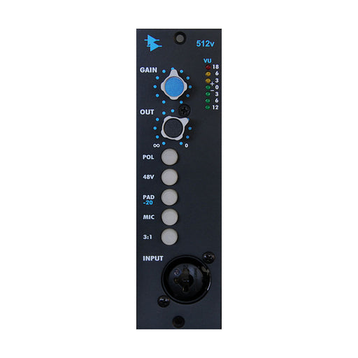 API 512V - Mic Line Preamp/DI - 500-Series Module