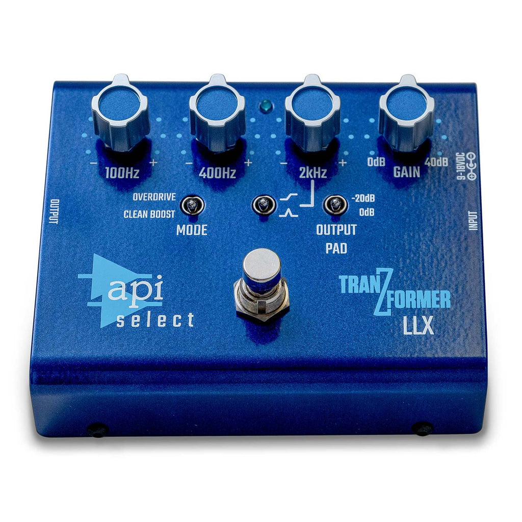 api select TranZformer GTR エフェクター API TranZformer LLX Transformer / Bass EQ, Boost and Overdrive
