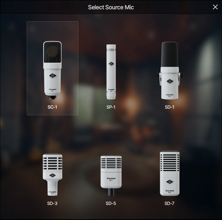 Universal Audio SC-1 Condenser Microphone with Hemisphere Modeling