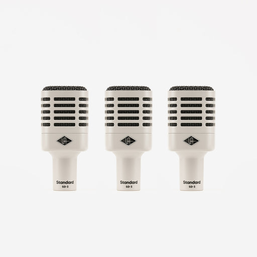 Universal Audio SD-3 Dynamic Microphone (3-Pack) with Hemisphere Modeling