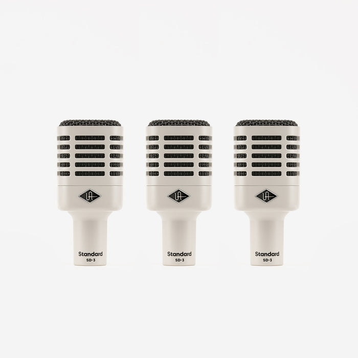 Universal Audio SD-3 Dynamic Microphone (3-Pack) with Hemisphere Modeling