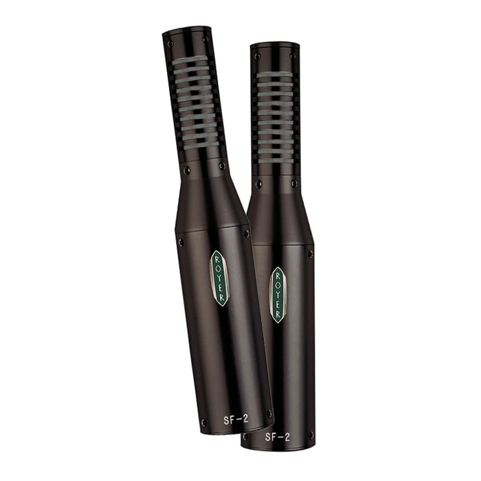 Royer SF-2 MP - Matched Pair of SF-2 Ultra-Compact Active Ribbon Microphones