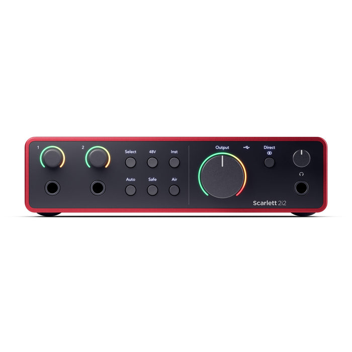 Focusrite Scarlett 2i2 Gen 4 - 2 in / 2 Out Audio Interface