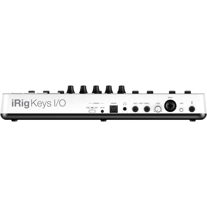 IK Multimedia iRig Keys I/O 25 - Keyboard controller with audio interface and 25 full-size keys for iOS, Mac/PC