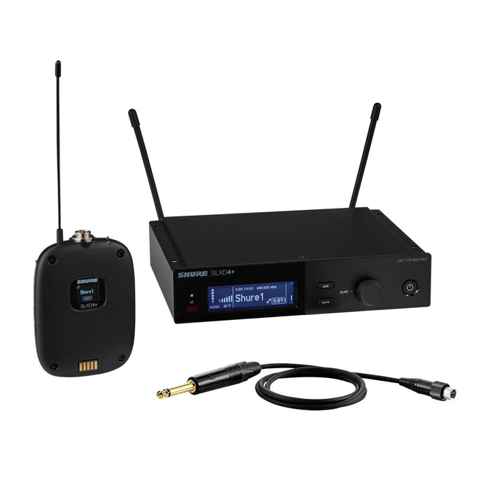 Shure SLXD14+ Digital Wireless Bodypack System