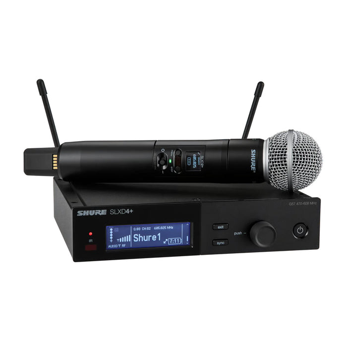 Shure SLXD24+/58 - Digital Wireless Handheld System with SM58 Microphone
