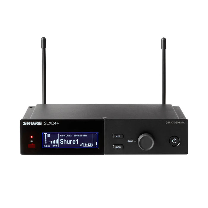 Shure SLXD24+/B58 - Digital Wireless Handheld System with Beta 58A Microphone